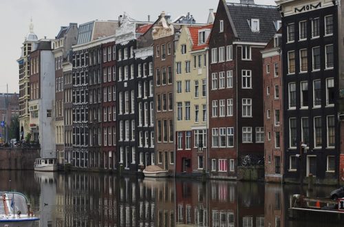 Grachtenpanden in Amsterdam